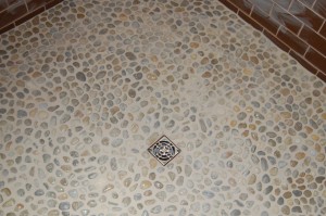 Stone Bottom Shower