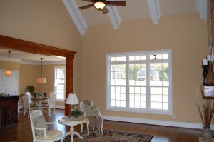 Family Room Vaulted Ceiling