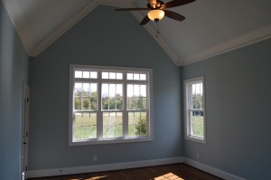 Master Bedroom Vaulted Ceiling  Screen Porch Access