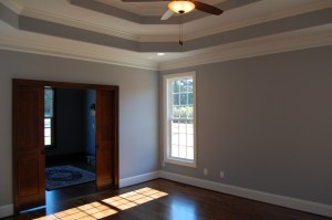 Master Bedroom Trayed Ceiling