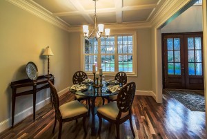 Dining Room Coffered Ceiling
