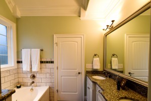 Master Bathroom His and Her Sinks