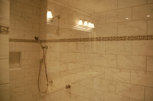 Master Tiled Shower Enclosure